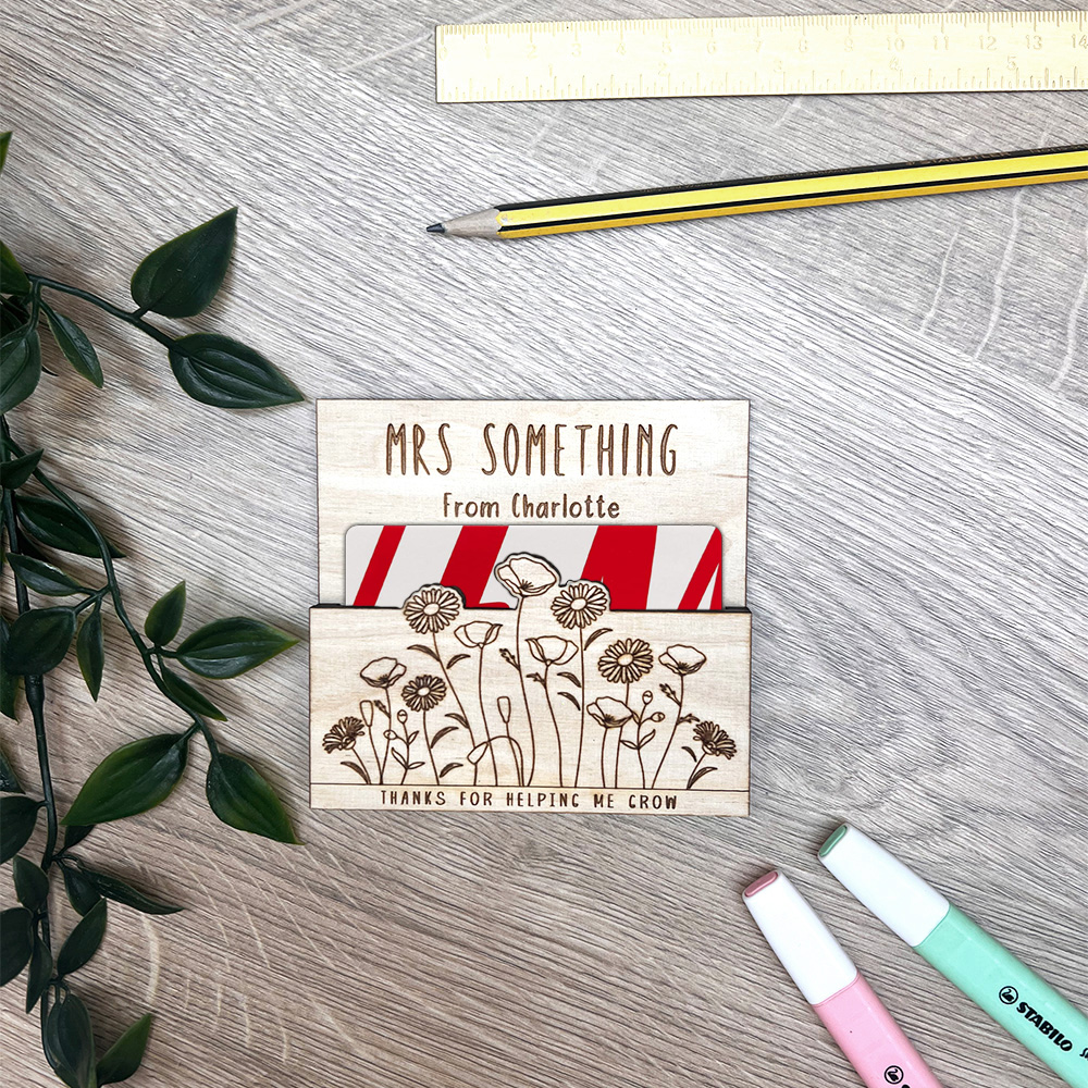 Personalised Gift Card Holder